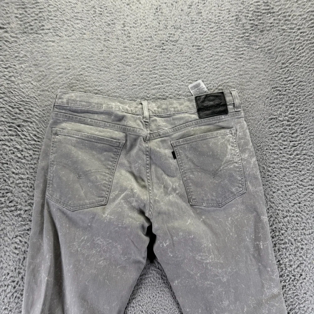 Levi's 541 Jeans Mens 38x28 Gray Cotton Denim Straight Streetwear Travel Stretch